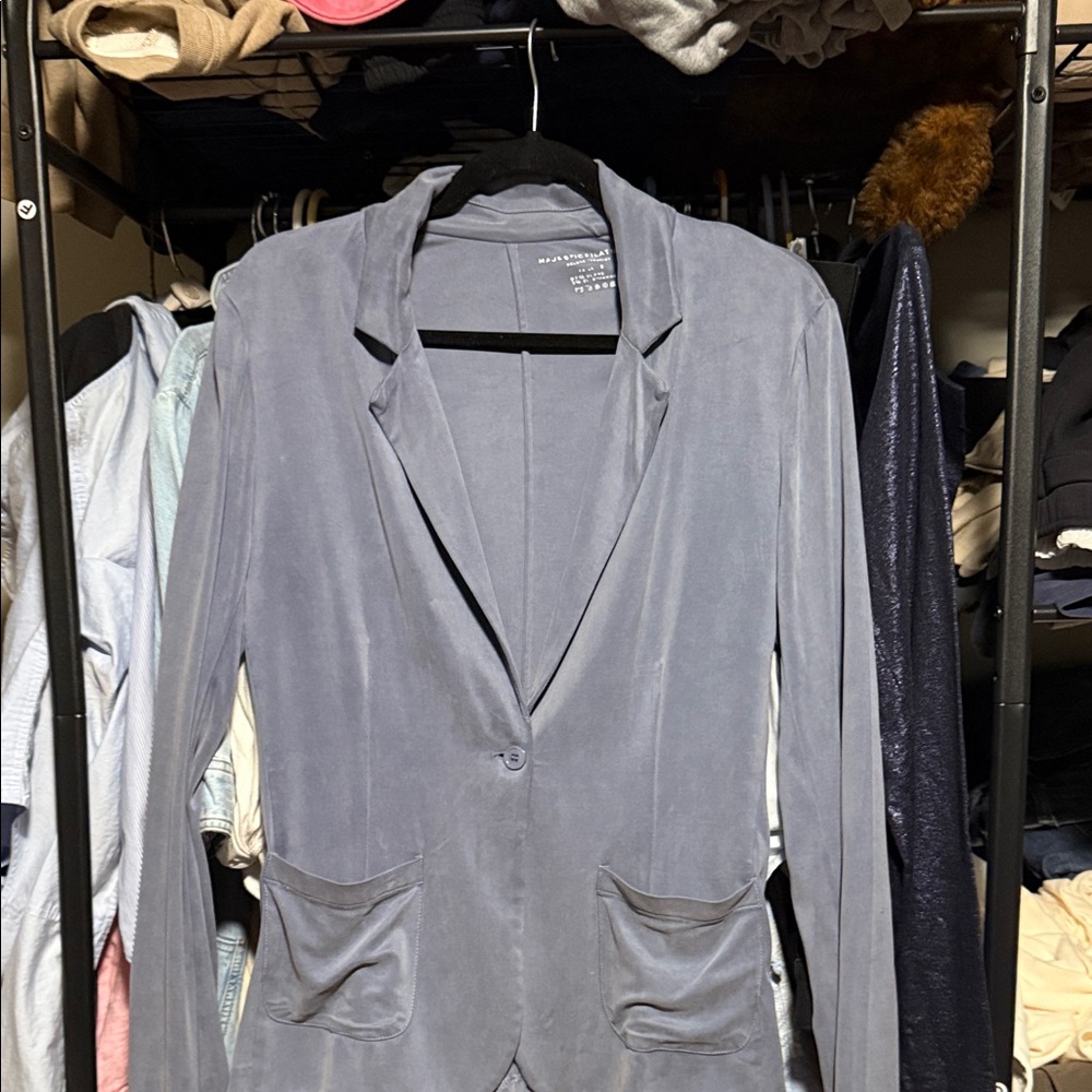 Stylish Women's Majestic Filature Slate periwinkle Blazer